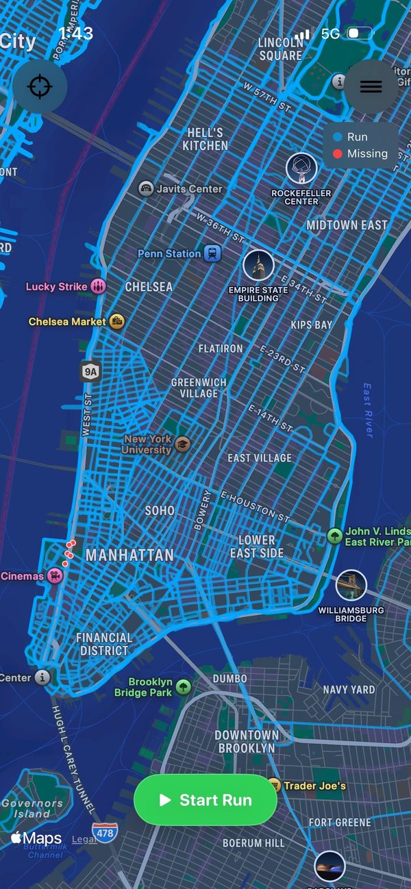 StreetProof coverage map